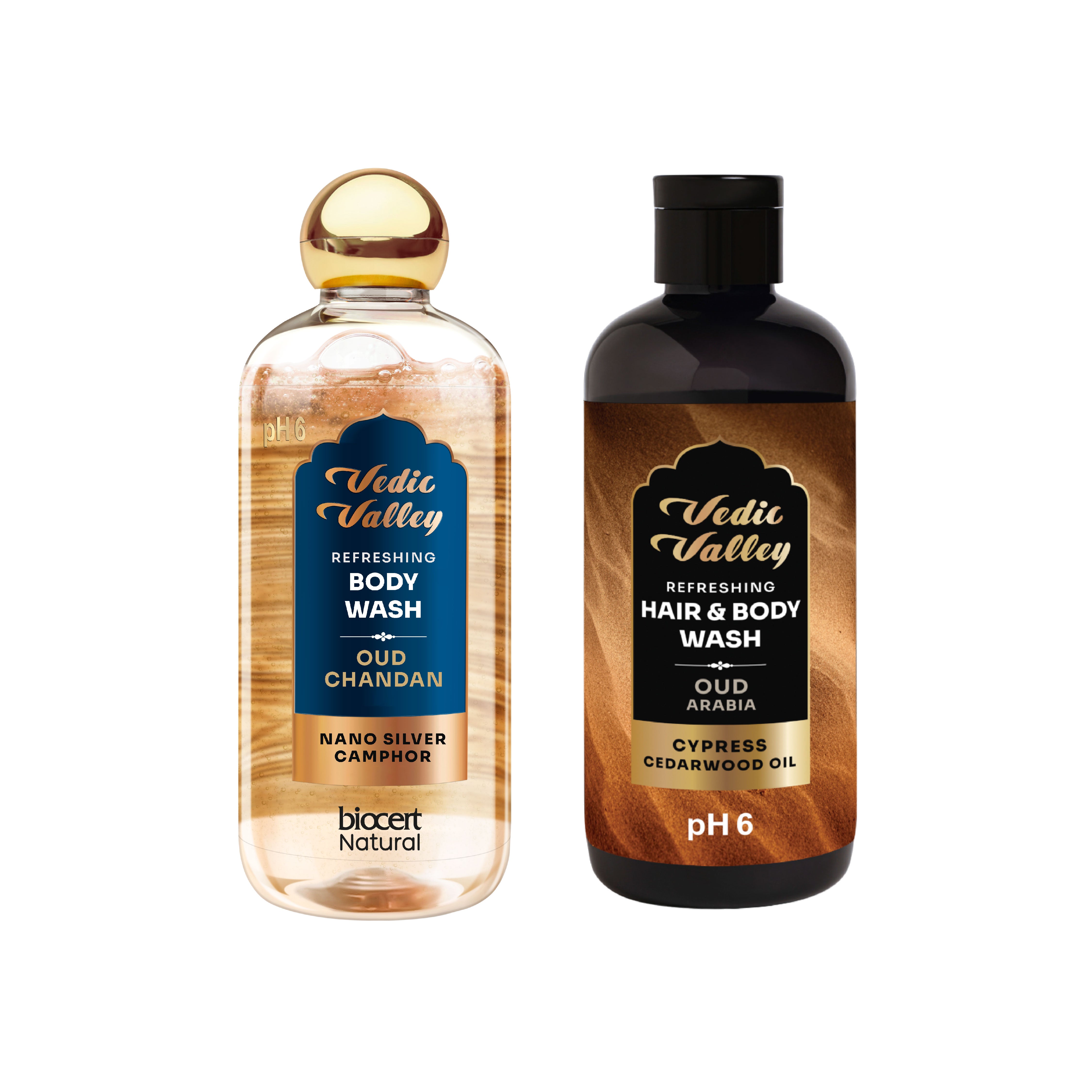 Oud Chandan & Oud Arabia Body Wash Vedic Valley