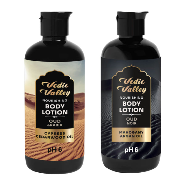 Oud Arabia & Oud Noir Body Lotion Combo