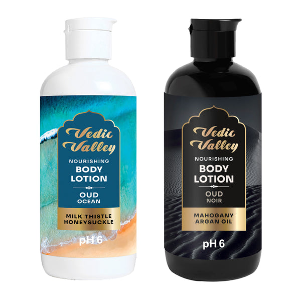 Oud Ocean & Oud Noir Body Lotion Combo