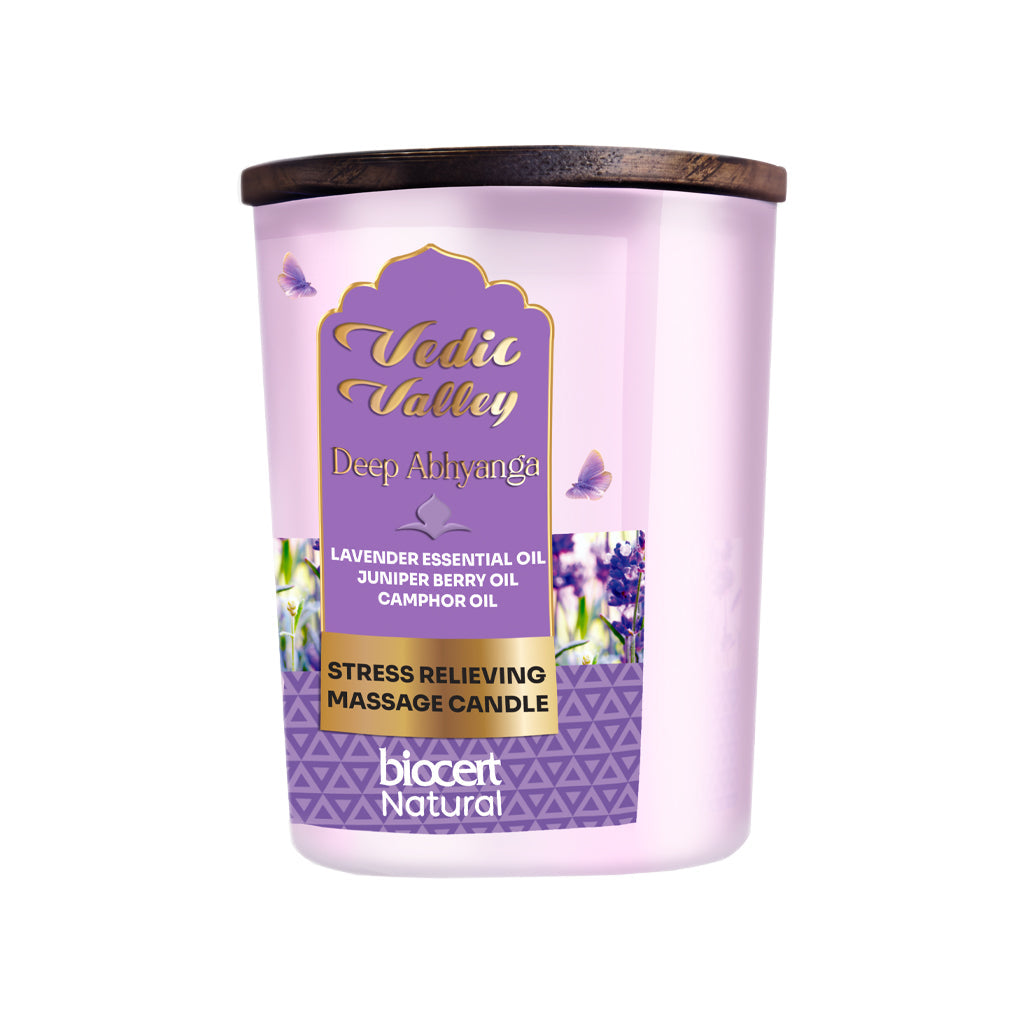Lavender Body <br> Massage Candle (Pack of 2)