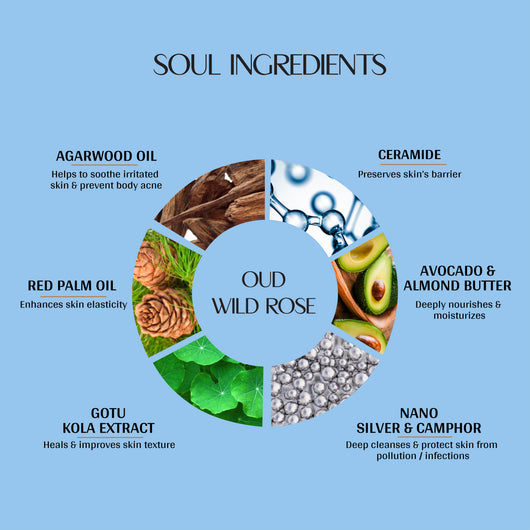 Oud Wild Rose <br> Body Lotion (Pack of 2)