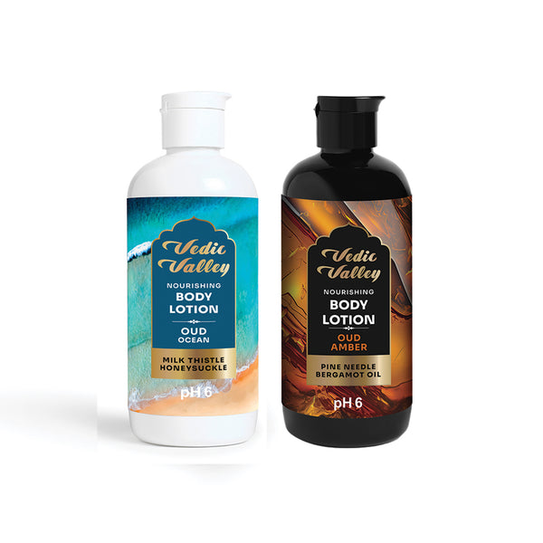 Oud Ocean & Amber Lotion Combo