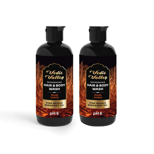 Oud Amber <br> Hair & Body Wash (Pack of 2)