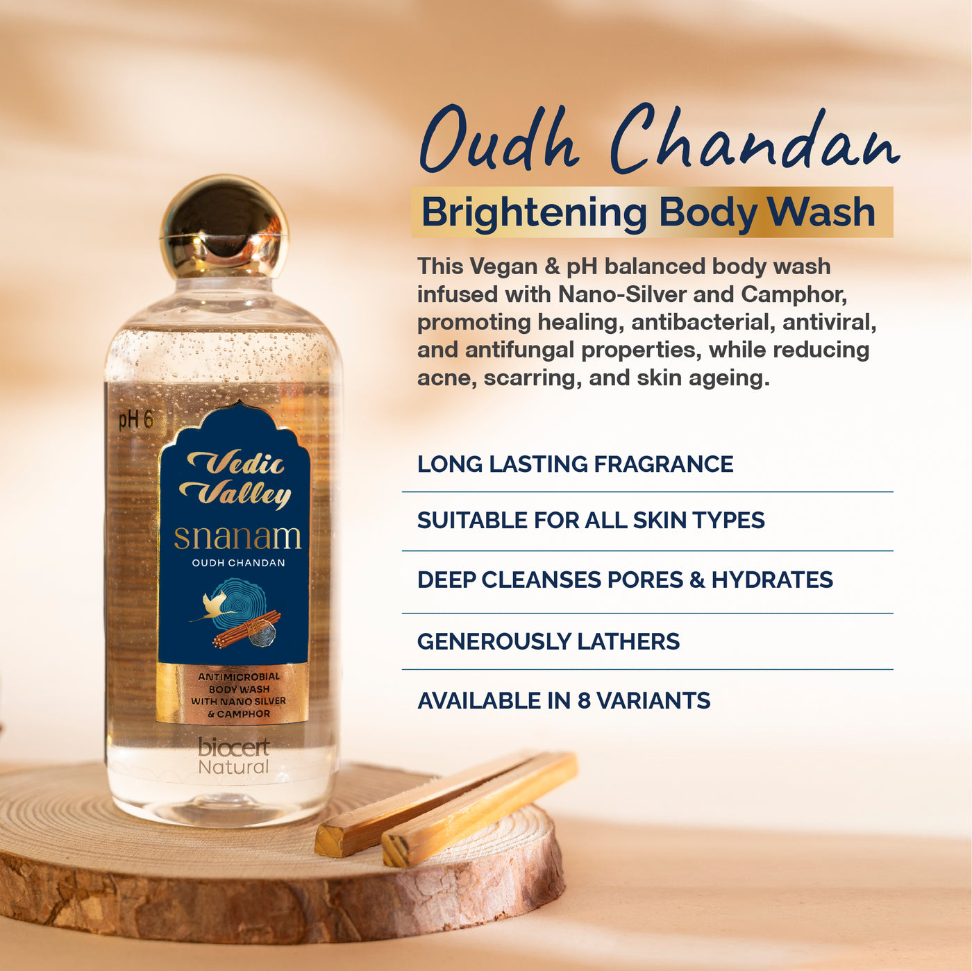 Oud Chandan <br> Body Wash (Pack of 2)