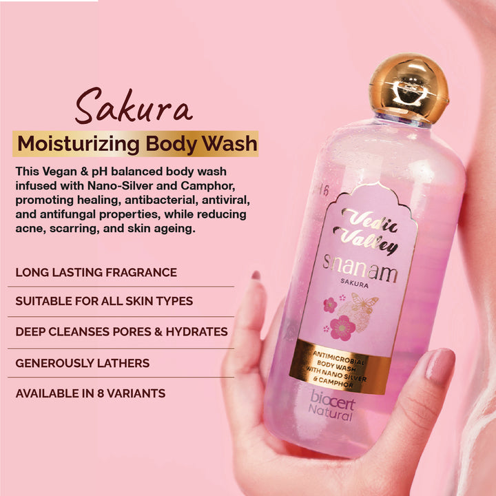 Nourishing Sakura Body Wash (Pack of 2) Vedic Valley