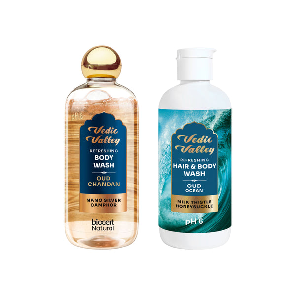 Oud Chandan & Oud Ocean Body Wash