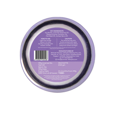Lavender Body <br> Massage Candle (Pack of 2)