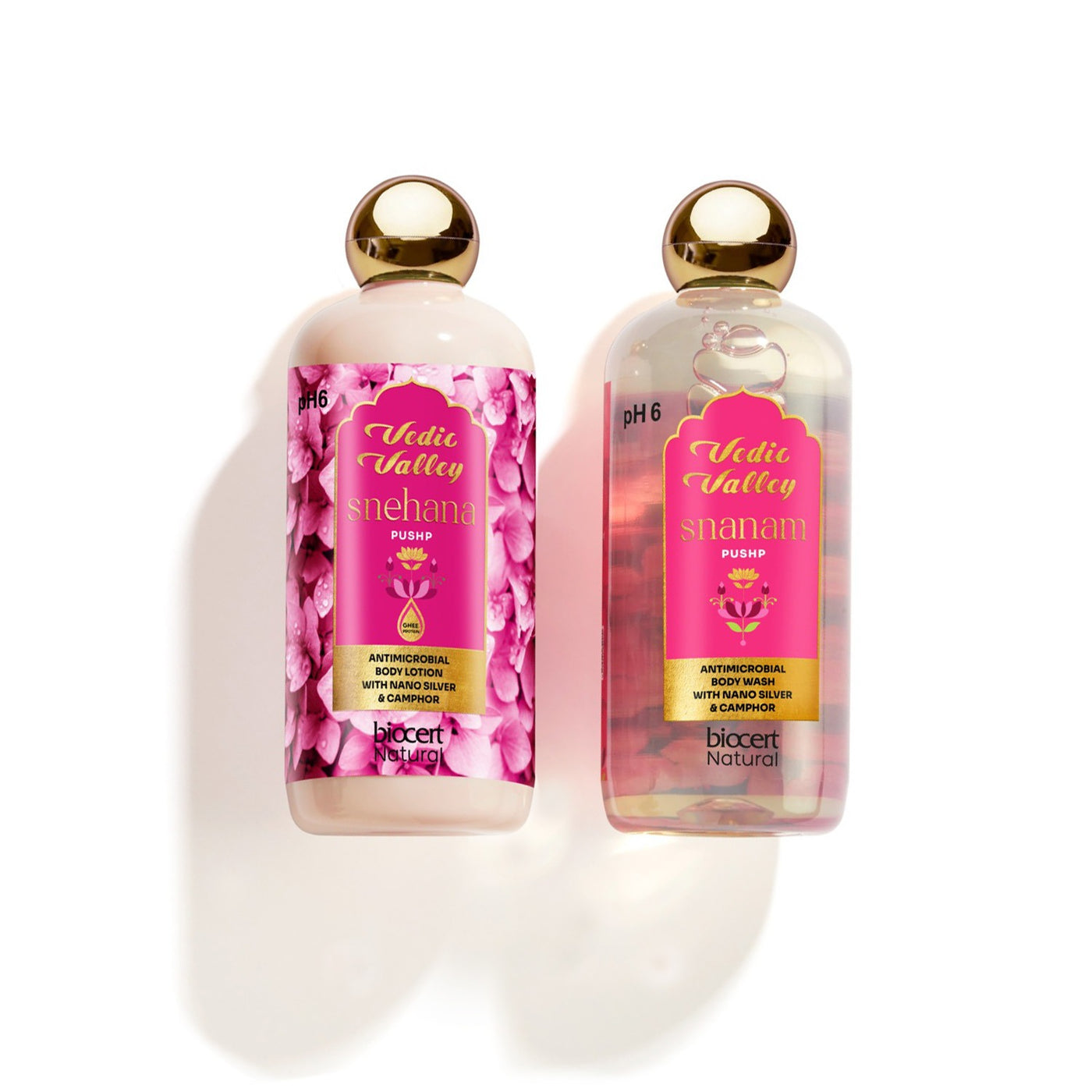Softening Floral Pushp Body Wash & Lotion Combo